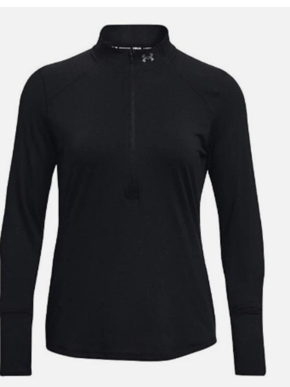 Under Armour Qualifier Run 2.0 Reflective Ladies Running 1/2 Zip 1365632 Size M